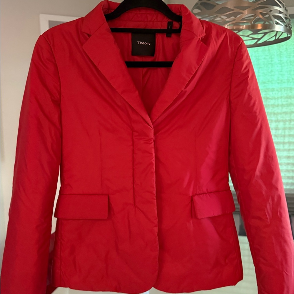 Theory Women's Red Blazer/Jacket NOWT